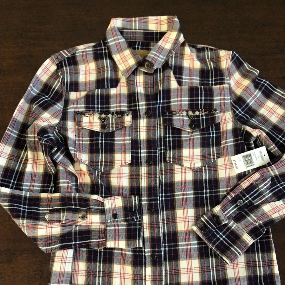 Driftwood flannel shirt, new with tags